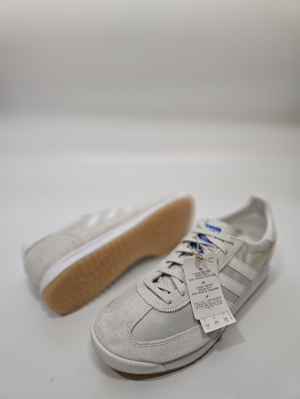 adidas Originals SL 72 Retro Grey Sneakers Retro Logo Classic Trainers Men  11.5
